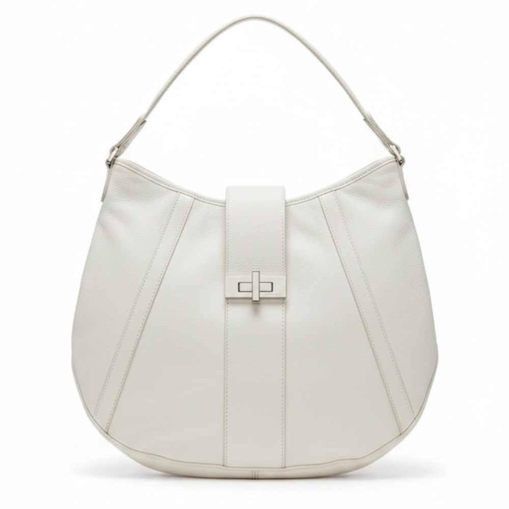 Calvin Klein White Hobo Bag
